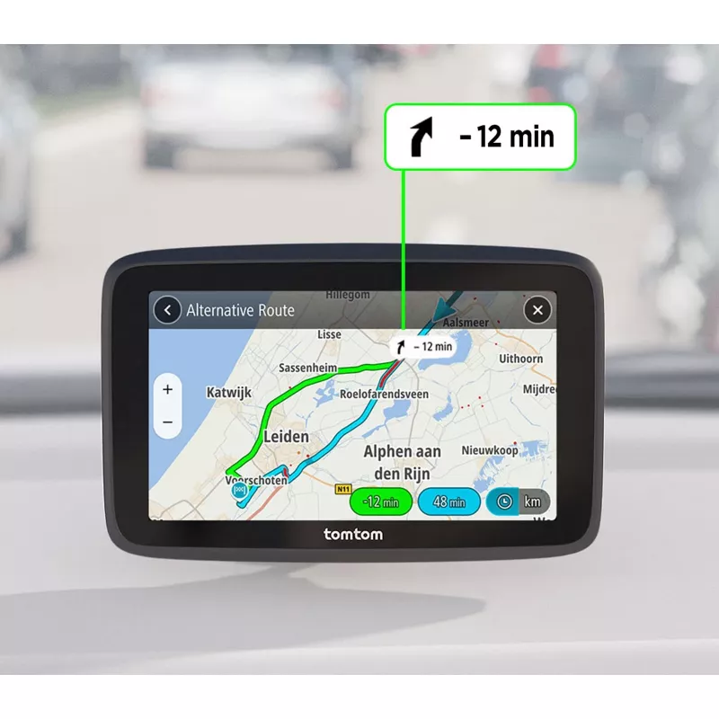 TomTom GO Classic navigaator 15.2 cm 6 tolli puuteekraan Must
