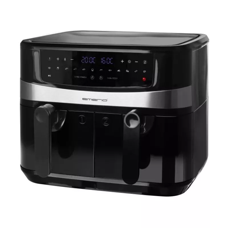 Kuumaõhufritüür Emerio AF-126672.4 9 L Topelt 2400 W Must