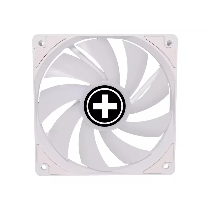120 mm korpuseventilaator XILENCE Performance A+ XF064 vedelikdünaamilise laagriga, 500–1500 RPM, valge