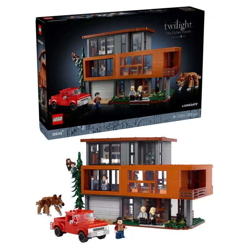 LEGO Cullen House 21354 Ideas mudel — 1000+ tükist moodulhoone komplekt