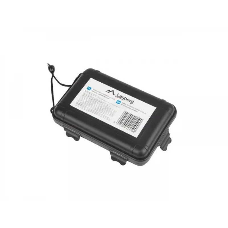 Võrgukaabli tester Lanberg NT-0404 PoE Tester Must Sinine