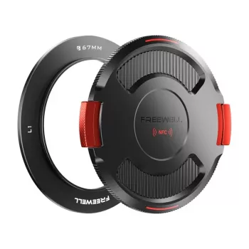 Objektiivi alusrõngas kaanega Freewell FW-L1-BL67 67mm Real Locking VND jaoks