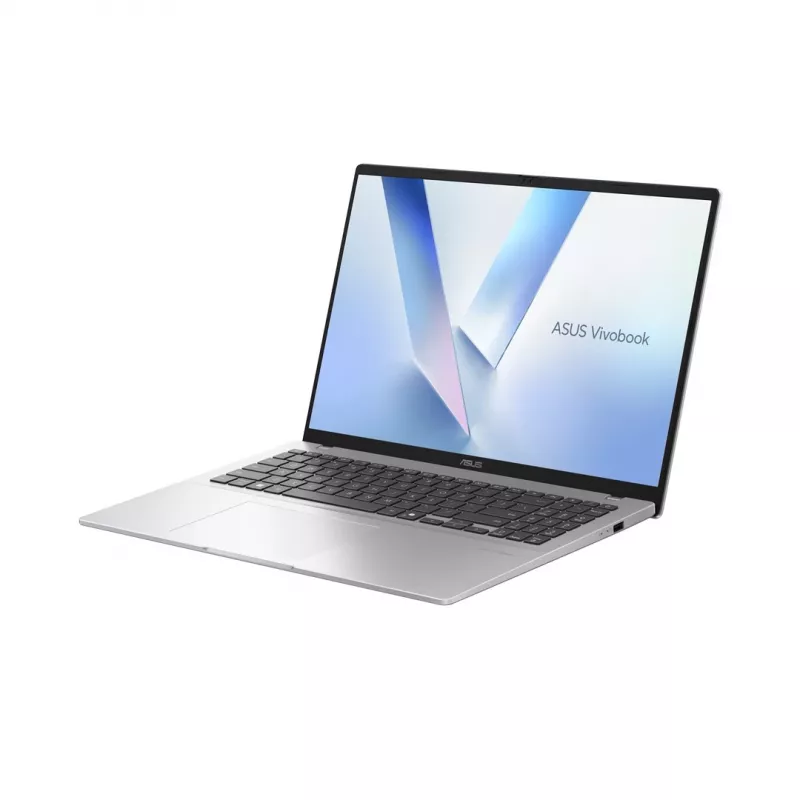 Sülearvuti ASUS Vivobook 16 M1607GA-MB003W Ryzen AI 7 445 16,0 tolli WUXGA IPS-tase 60Hz 300 niti 16GB DDR5 512GB SSD Radeon Wi‑Fi+BT 1080p kaamera 42Wh Windows 11