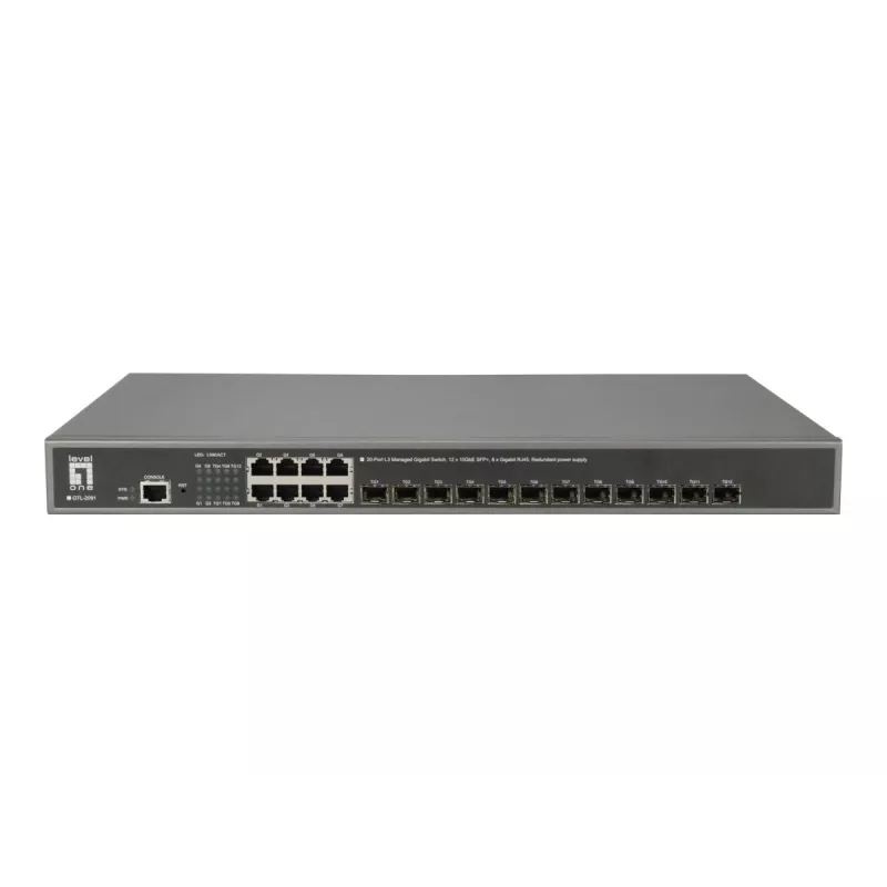 LevelOne GTL-2091 Hall, hallatav L3 Gigabit Ethernet (10/100/1000) lüliti