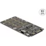 DELOCK muundur M.2 Key M NVMe SSD SFF-8654-le ja M.2 Key B-le (mudel 64355)