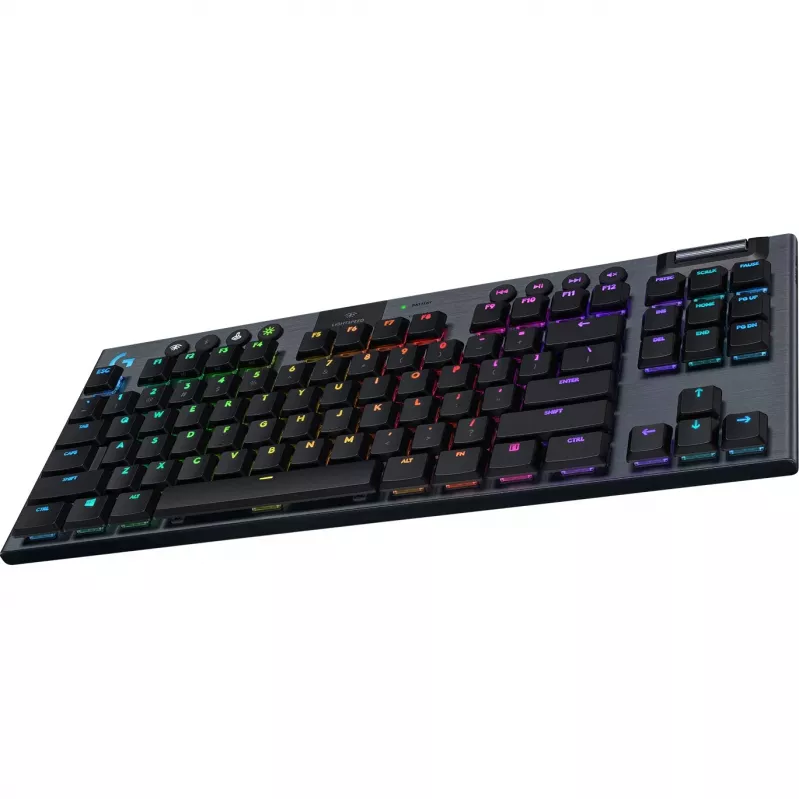 Logitech G G915 TKL Tenkeyless LIGHTSPEED juhtmevaba RGB mehaaniline mängurklaviatuur - lineaarne