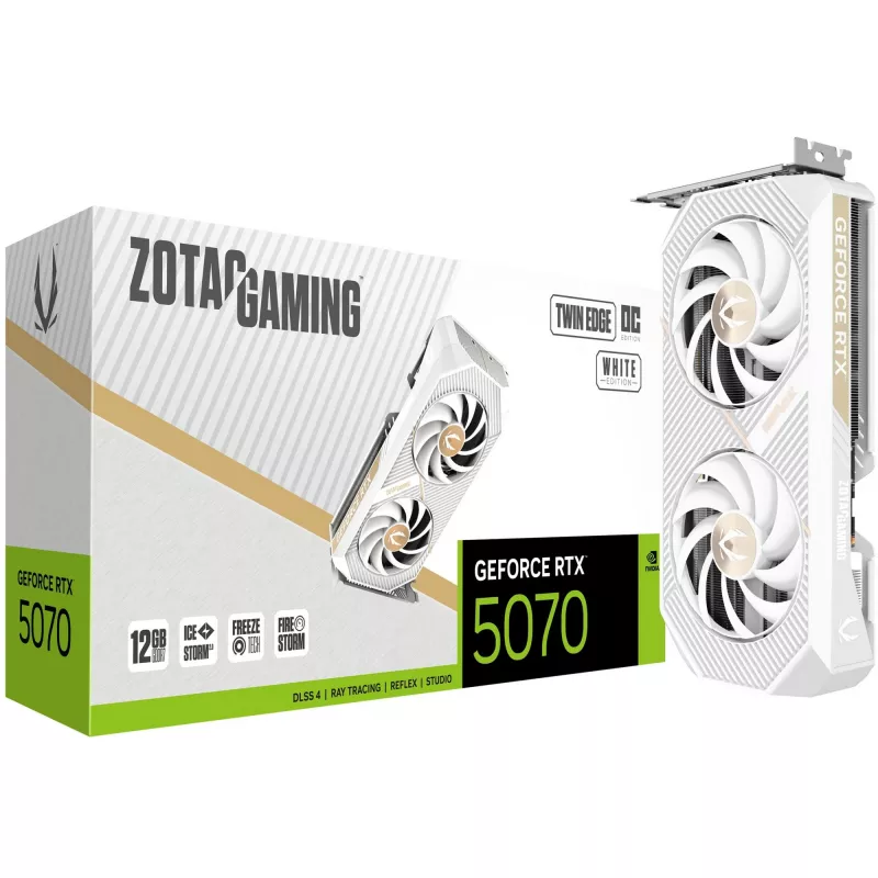 Zotac GAMING GeForce RTX 5070 Twin Edge OC 12GB GDDR7 graafikakaart