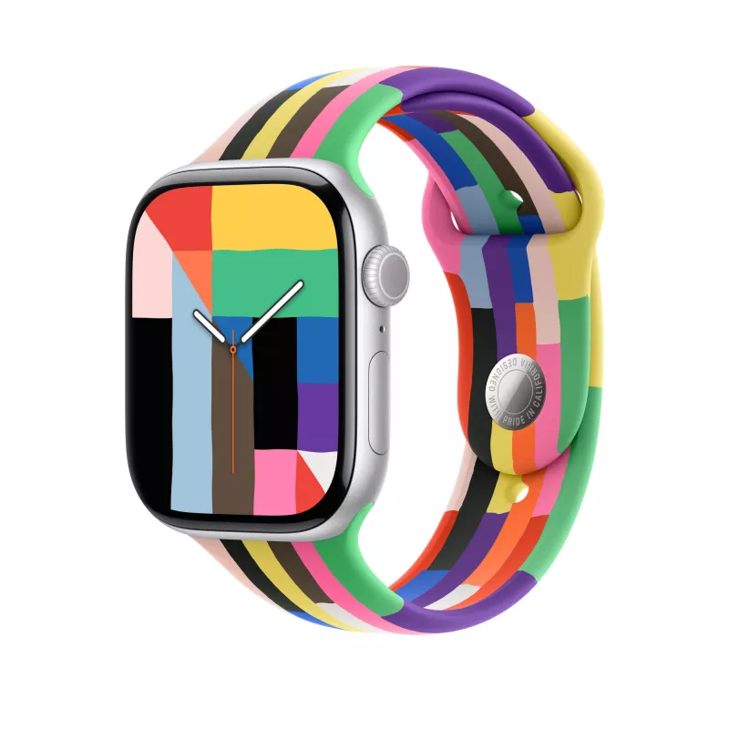 Apple MDWF4ZM/A nutika kantava tehnoloogia aksessuaaride käepael, mitmevärviline, fluorokumm