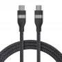 USB-C kuni USB-C kaabel Anker A82E2 — USB 2.0, 1,8 m, must