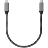 USB-kaabel Satechi ST-U4C25M USB4 Gen 3x2 0,25 m Must Hall
