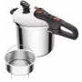 Survekeedupott Tefal Secure 8 L – pliidil kasutatav survepott, 8‑liitrine maht, turvakinnitusega kaas