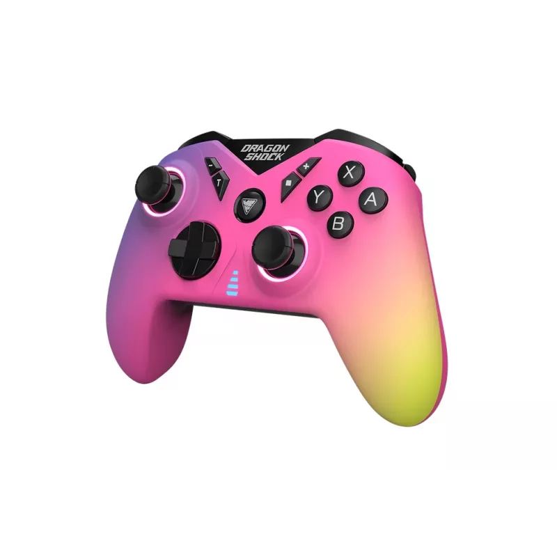 DragonShock Nebula Ultimate, mängupult, Nintendo Switch, D-Pad, Home-nupp, Start-nupp, Turbo-nupp, Mitmevärviline, Juhtmevaba, Bluetooth