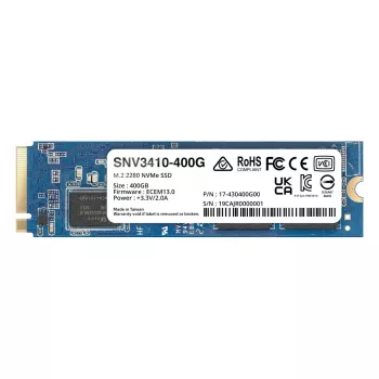 SSD ketas Synology 400 GB M.2 PCI Express 3.0 NVMe SNV3410