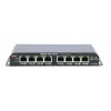 Extralink PoE Switch KRATOS 7x Gigabit PoE, 1x Uplink RJ45, Toiteplokk 24V 2.5A, 60W