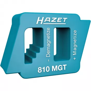 Hazet magnetiseerija/demagnetiseerija 810MGT — kompaktne käsitööriist otste magnetiseerimiseks ja demagnetiseerimiseks
