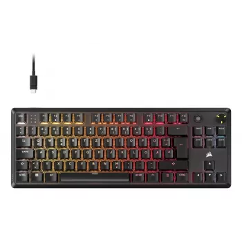 Klaviatuur CORSAIR Tas K70 Core TKL USB RGB LED must