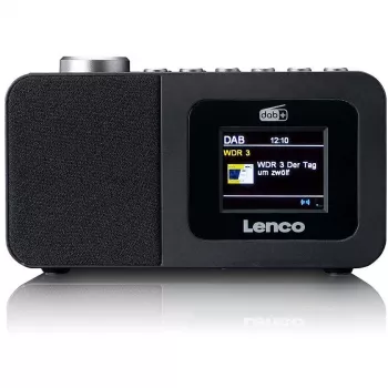 Lauaraadio Lenco CR-625BK — FM/AM-vastuvõtja Bluetoothiga, must