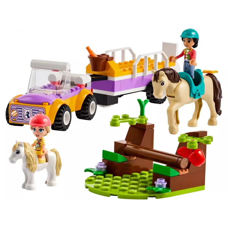 LEGO Friends Hobuse ja Poni Haagise Loomamänguasjade Komplekt 42634