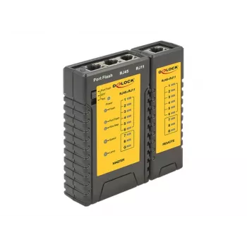 Delock kaabel Tester + Portfinder - Võrgutestri komplekt (86407)