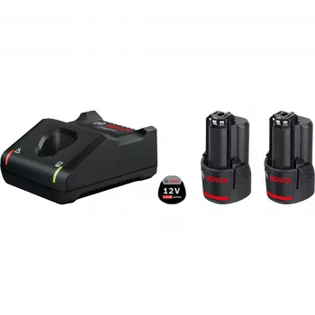 Bosch 1 600 A01 9R8 aku-tööriista aku ja laadija komplekt