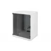 DIGITUS Compact Series DN-19 12-U-S-1 - Seinakapp - Helehall, RAL 7035 - 12U - 48,3 cm (19) (DN-19 12-U-S-1)