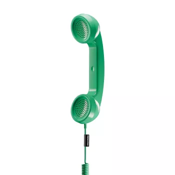 Traadiga USB-C telefonitoru (pop-telefon) — No name POP-P-PIN, USB-C vastuvõtja koos kõne vastuvõtmise/lõpetamise funktsiooniga, värv: mänd