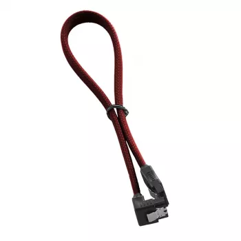 ModMesh täisnurga SATA 3 kaabel 30 cm - veripunane - Kaabel - Digitaalne/Andmeside (CM-CAB-RSAT-N30KBR-R)
