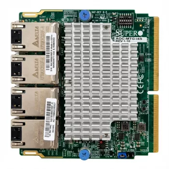 Super Micro Supermicro AOC-MTG-i4S – võrguadapter – 10 Gigabit SFP+ x 4 (AOC-MTG-I4S-O)
