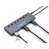 DeLOCK 63410 USB 3.2 Gen 1 USB-C jaotur 5000 Mbit/s sinine