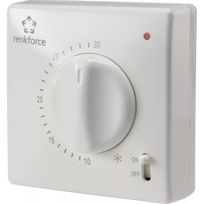 Toatermostaat Renkforce TR-93 programmeeritav, temperatuurivahemik 5–30°C