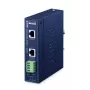 PLANET IP30 tööstuslik ühe pordiga 10Gbps 802.3bt PoE++ jaotur 24V