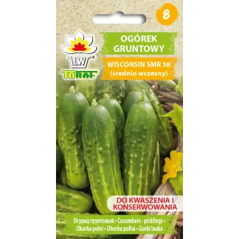 Wisconsin Cucumber SMR 58 Toraf köögiviljaseemned, 5g pakend