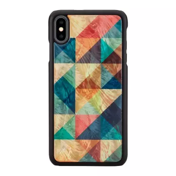 iKinsi telefonikate iPhone XS Max jaoks — mosaiikmuster, must