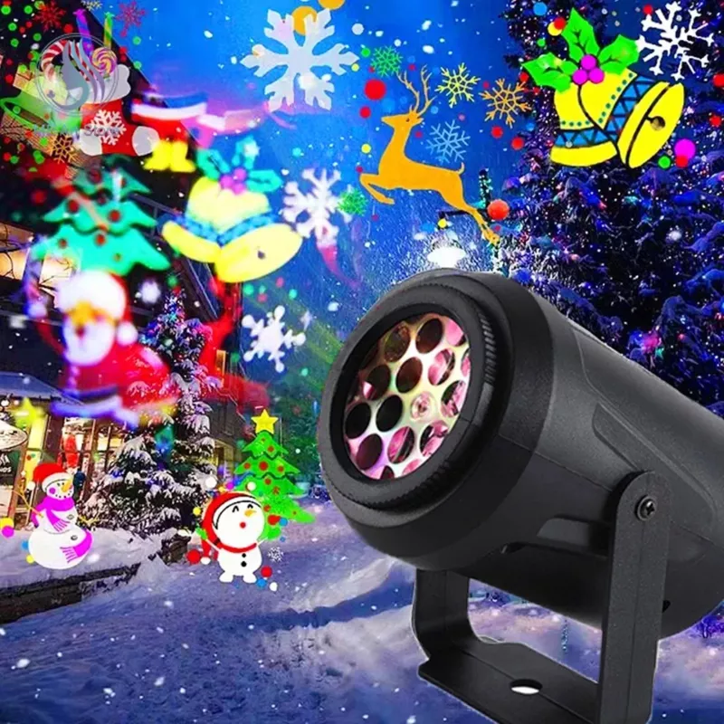 LED-jõululaserprojektor Extralink EX.73509 kodu dekoratiivvalgustuseks