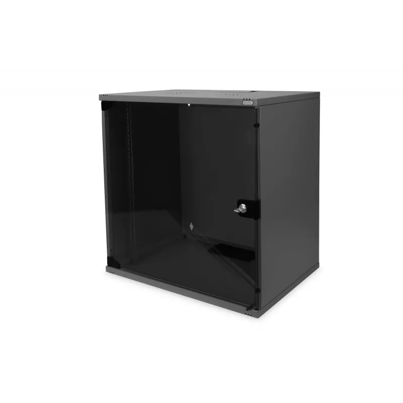 DIGITUS Professional - korpus - SOHO, kokkupanemata - 540x400 mm (l x s) - sobib seinale paigaldamiseks - must, RAL 9005 - 12U - 48,3 cm (19) (DN-19 12-U-S-SW)