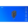 Välistingimustesse mõeldud laadija SAVIO LA-06/B USB USB-C 30W Power Delivery 1x USB-C Must, 5–20V, 3A/9V, 3A/5V, 3A/12V, 2,1A