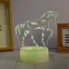 Manta SNL116RGB RGB 3D hobuse dekoratiivne LED-lamp