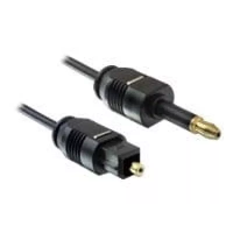 Toslink audio kaabel DeLOCK 82876 2m Mini-TOSLINK Must