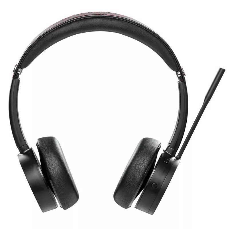 Telluri Voice Pro juhtmevaba kõnekeskuse peakomplekt must TLL411007