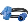 Pikenduskaabel AS Schwabe 61482, 1,5 m, 16 A, toitejuhe