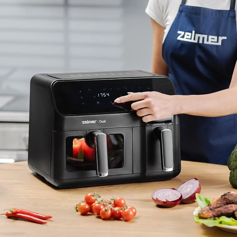 Zelmer ZAF9000 õhufritüür 5,5 l + 3,5 l 2700 W must