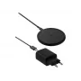 Juhtmevaba laadija Belkin WIA012KQBK 15W koos 20W toiteadapteriga, must