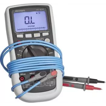 VOLTCRAFT MSL-504 sinine testjuhe [Pistik 4 mm - testisonde] 1,2 m sinine (VC-8085020)