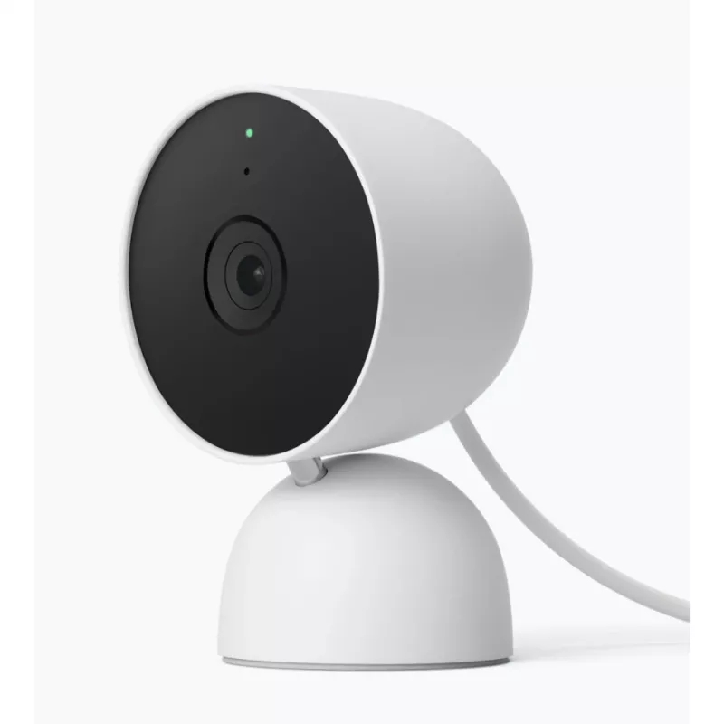Google Nest Cam - võrguseirekaamera - siseruumidesse - värviline (päev/öö)