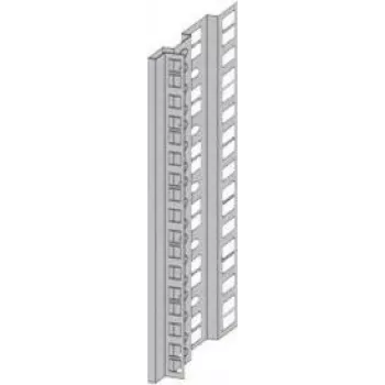 optiRACK 19\-Rasterholme 12 HE ASA Punching (1/2-19\), kuumtsingitud (316-120-12)