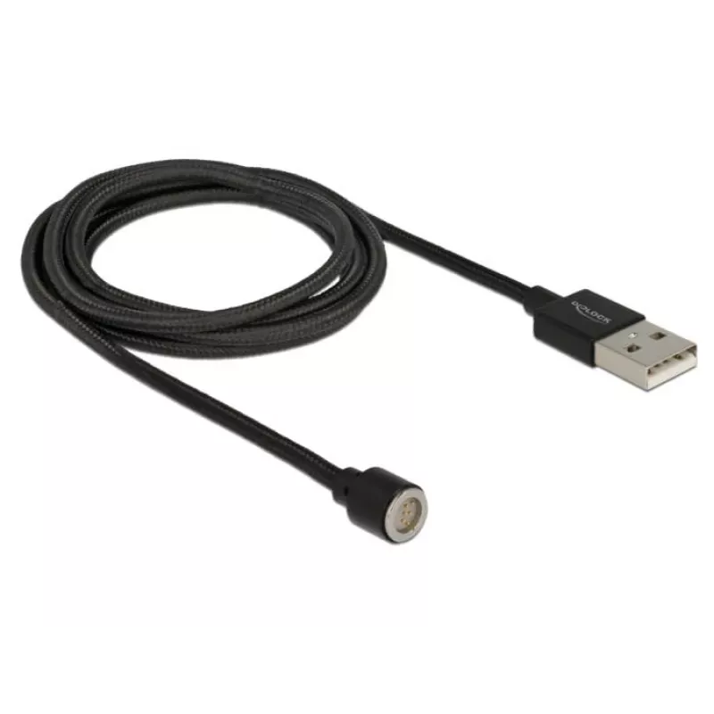 USB-kaabel DeLOCK 85724 USB 2.0 1,1 m Must