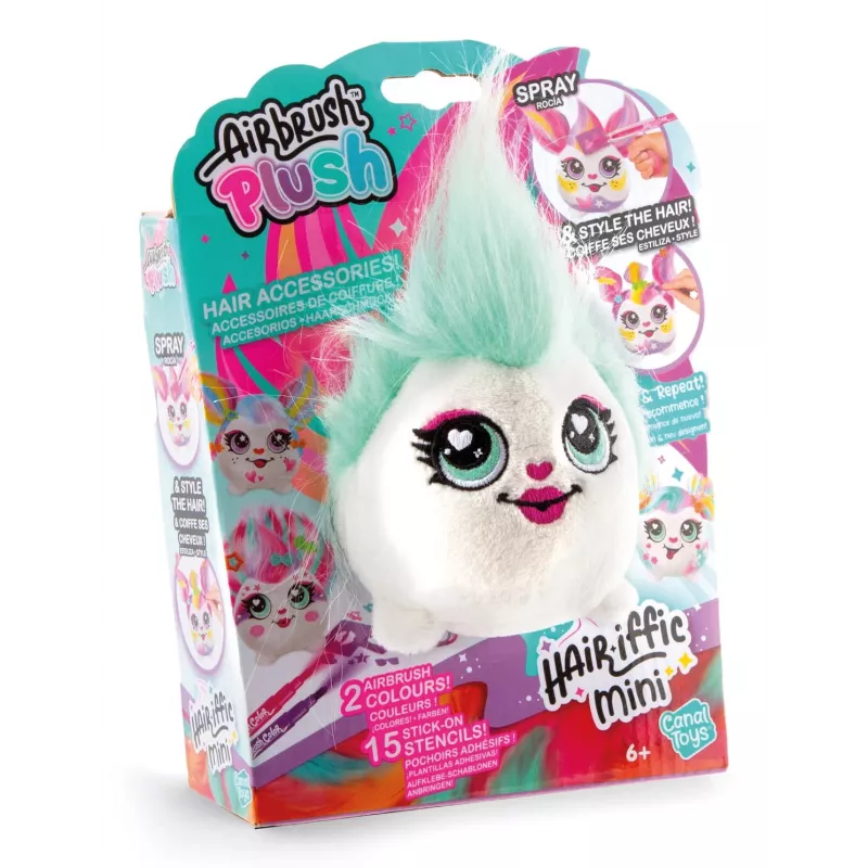 Rollimänguasi Canal Toys Airbrush Plush AIR038 soengustiilimine mitmevärviline