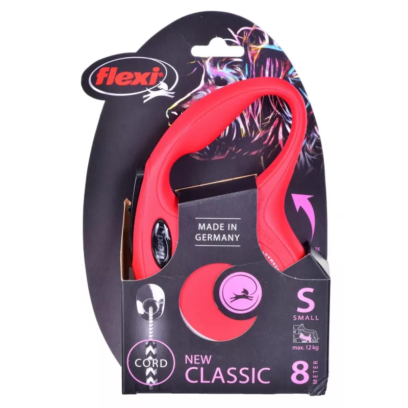Flexi uus Classic S 8 m koera automaatne rihm