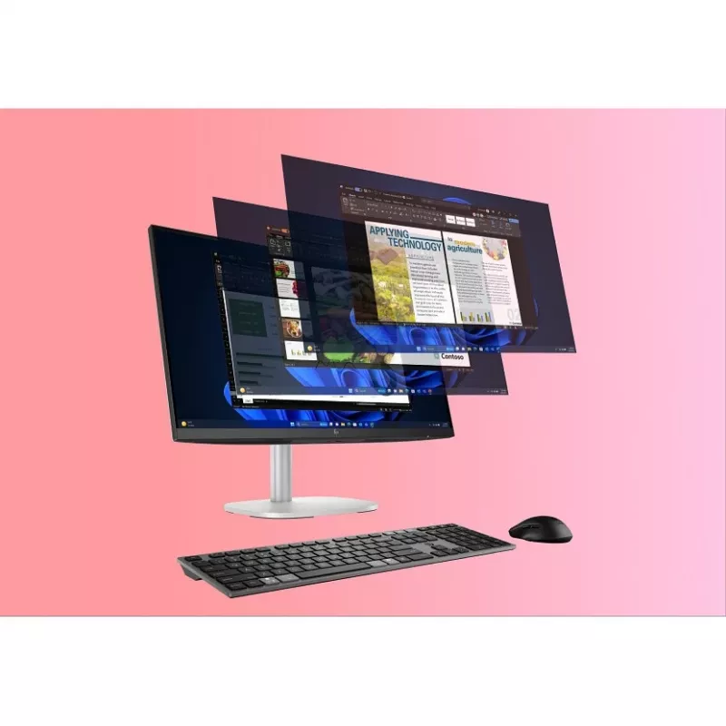 Arvuti HP Inc. HP EliteDesk 8 G1i AI ühtne arvuti Core Ultra 7 265 16 GB muutmälu 512 GB SSD Win 11 Pro