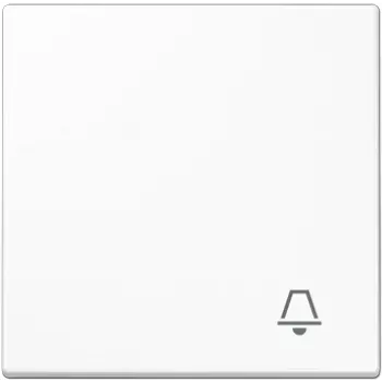 Seinalüliti JUNG LS 990 K WW — modulaarne klahvdisain, valge läikiv viimistlus